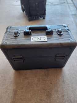 CND Professional Makeup and Nail Train Case