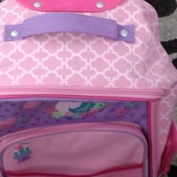 Rolling Carry On Suitcases ( One Pink & One Blue)