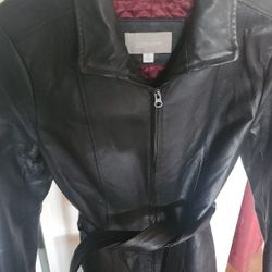 Leather Jacket- Croft And Barrow- Excellent Condition