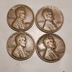 1944 Penny and 1944D 