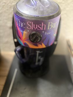 The Slush Bar Ice Shaver Machine