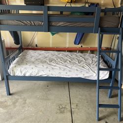 Twin Bunk Beds With Mattress And Dresser