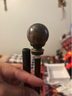 Marble 48in-84in decorative curtain rod