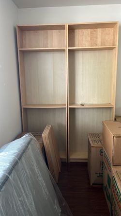 2 Billy book cases from IKEA