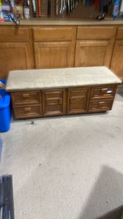 Wood Bench