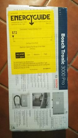 Bosch Tronic 3000 Pro, Instant Electric water heater