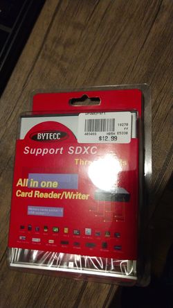 Computer card reader