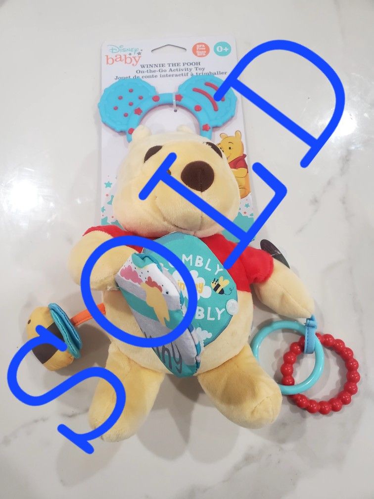 Disney Baby Winnie The Pooh On The Go Activity Toy

Top Highlights
* DEVELOPMENTAL TOY: Help baby learn & grow with an activity toy from Disney Baby t