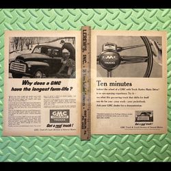Original 1953 GMC Pickup Trucks Print Ad Lot