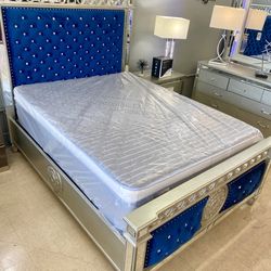 Brand New Queen Size Mattress 14” Pillow Top, Premium Comfort at the Best Price, Same Day Delivery Available, Call or Message Us Today