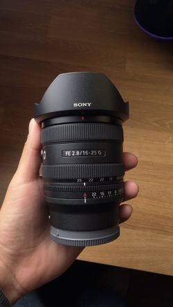 Sony 16-25mm F2.8 G Lens