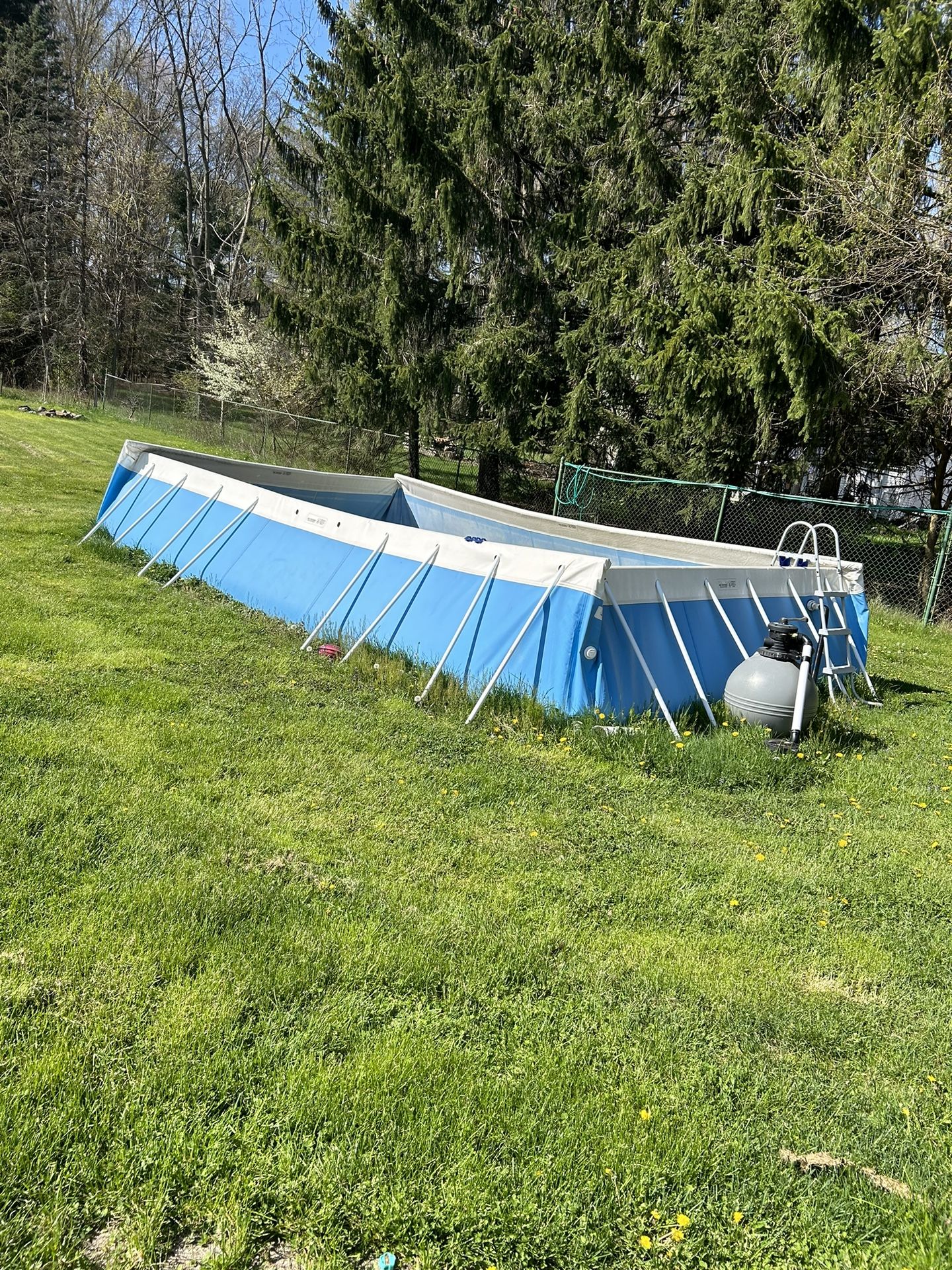 Pool, Pump, Ladder 