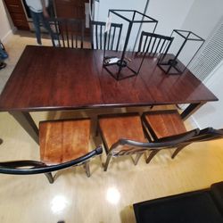 Table And 6 Chairs  