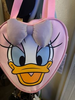 Disney Daisy Duck Heart-Shaped Tote Bag
