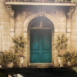 Canvas Painting Door  24 X 26