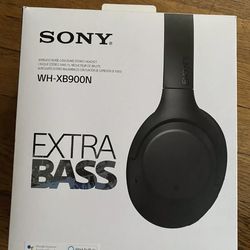 Sony WH-XB900N Wireless Noise Canceling Headphones - Black