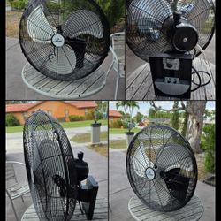 Brand New 20" wall mount fan weatherproof read description for details 
