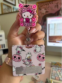 Badge reel with badge buddy