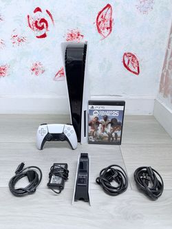 Sony Playstation 5 Disc Version - 825GB , Bonus 1 Game ( Used Very New )