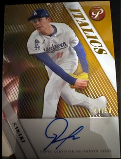2026 Topps Pristine Roki Sasaki Gold Refractor Auto /50 Dodgers RC