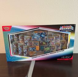 Prismatic Evolutions Lucario & Tyranitar Premium Collection Pokémon