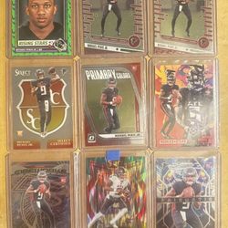 Michael Penix RC lot (9 Cards)