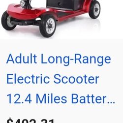 Adult Long Range Scooter 