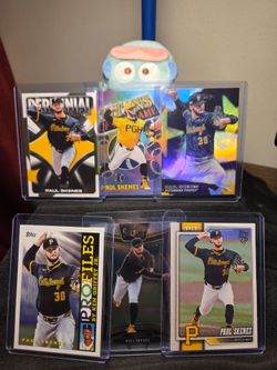 Paul Skenes Pittsburgh Pirates Baseball 6 Card Lot