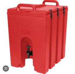 Cambro 1000LCD158 Camtainer 11.75 gallon red