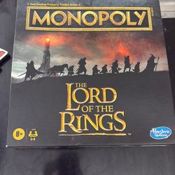 Monopoly Lord Of The Ring Set