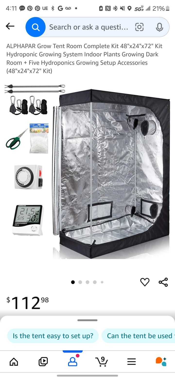 Grow Tent Kit