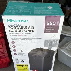 Two Portable Hisense Ac Units (used 2 Weeks) 