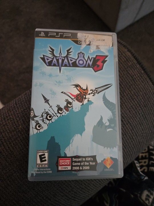 Patapon 3 PSP With Manual