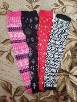 Brand New Girls leggings size 7-10 lot