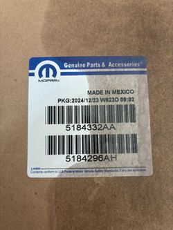 2012 3.6 Liter Pentastar Parts