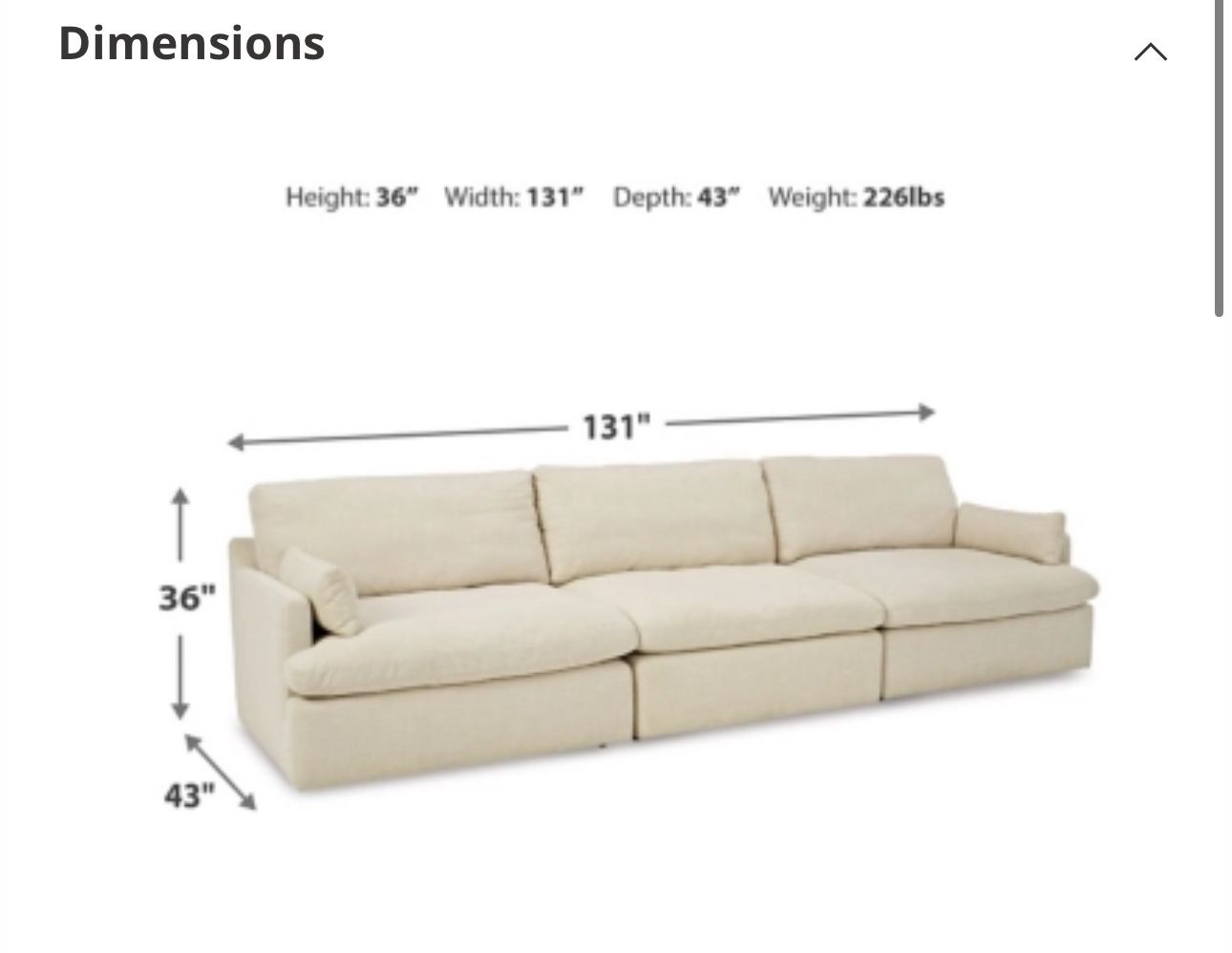 Tanavi Sectional couch
