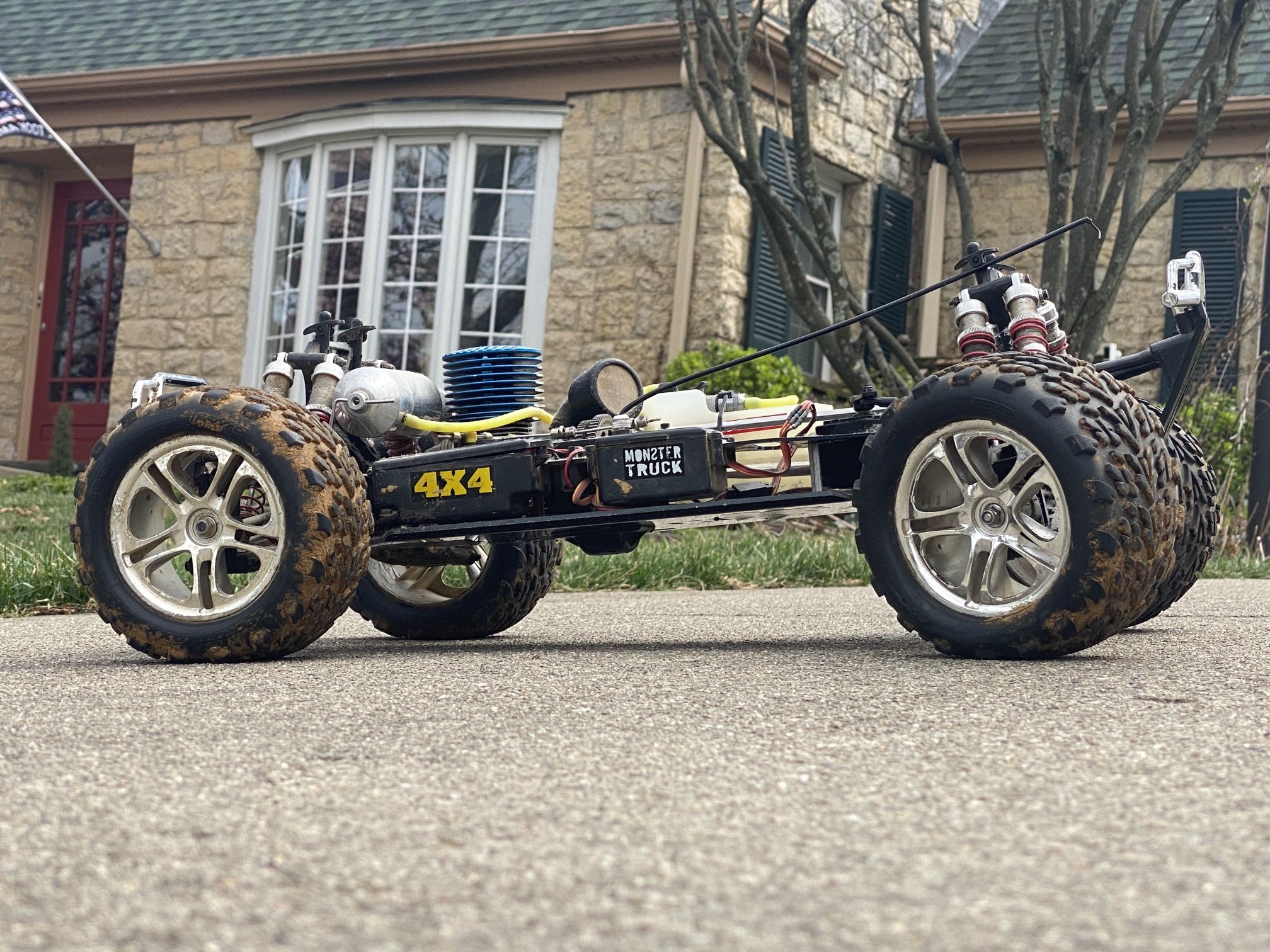 Gas Powered RC Truck $300 or best offer.