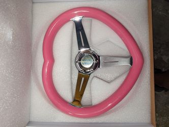 Heart Shaped Steering Wheel 100$