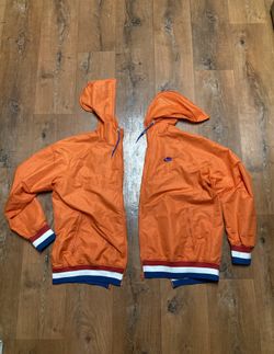 Nike Men's Windbreaker Jacket - Orange - XL