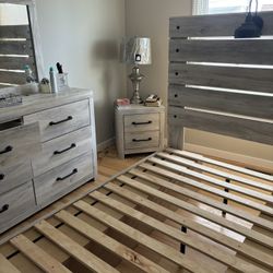 Complete Bedroom Set (Bonus With nightstand) 