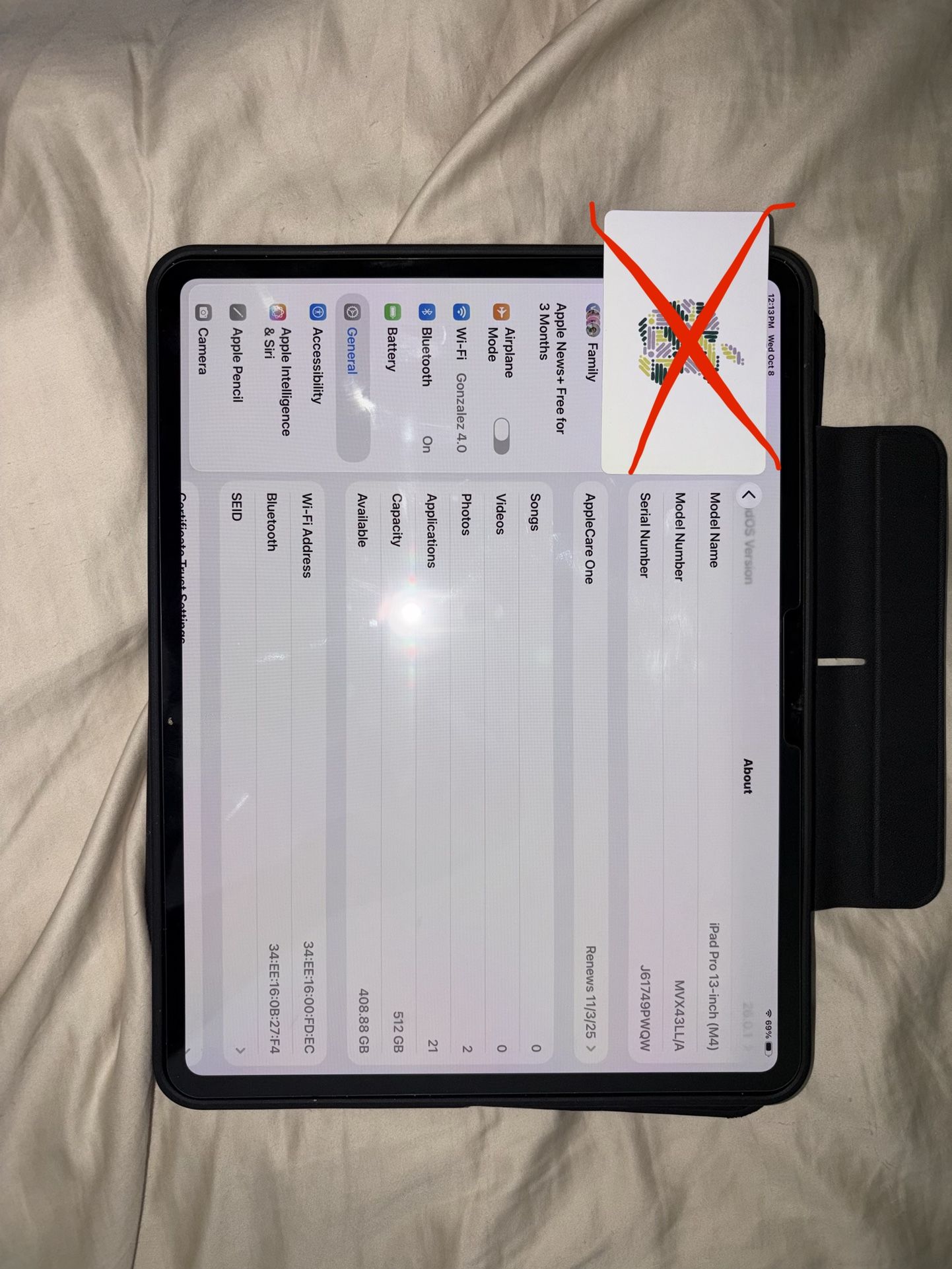 512gb M4 iPad Pro WiFi Only