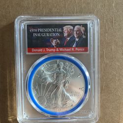 2017 PCGS MS70 Silver Eagle First Strike 1 of 5000