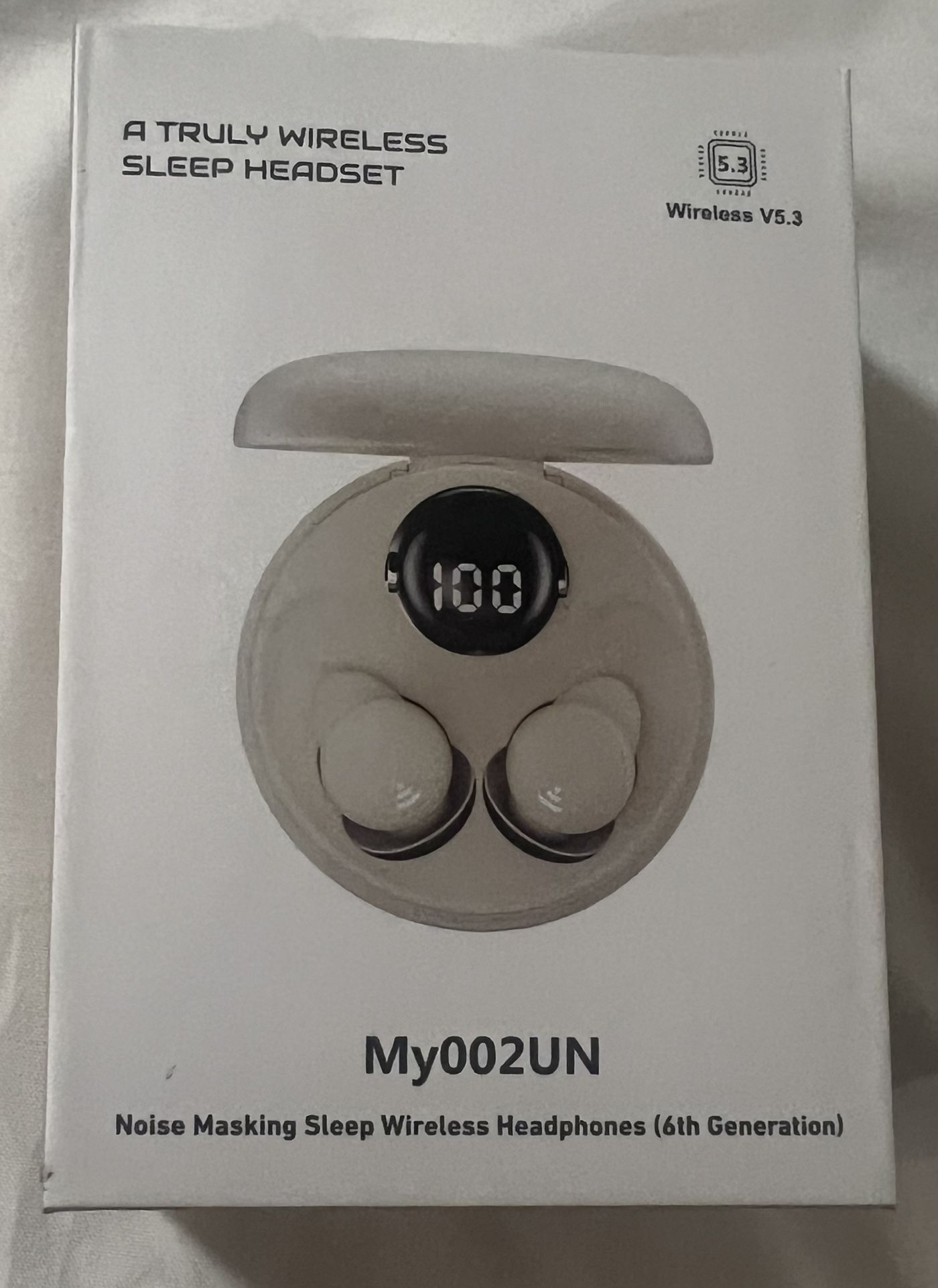 Sleep Earbuds for Side Sleepers, Mini Invisible Wireless Bluetooth 5.3 Micro Sleep Headphones, Hidden Earbuds for Small Ears Sleeping, Exercise, Hikin