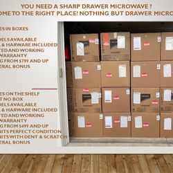 Sharp Drawer Microwave/ Microwave Drawer Oven/ Drawer Microwave