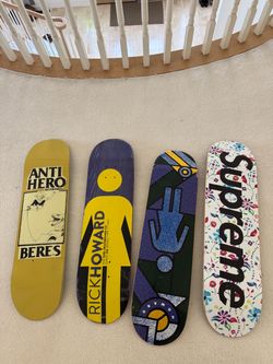 Skateboard decks