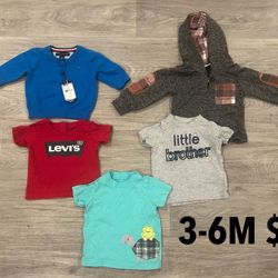 3-6M Baby Boy Shirts