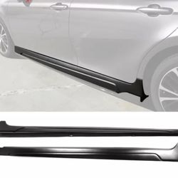 Fits 18-22 Toyota Camry IKON Style Side Skirts Matte Black - PP