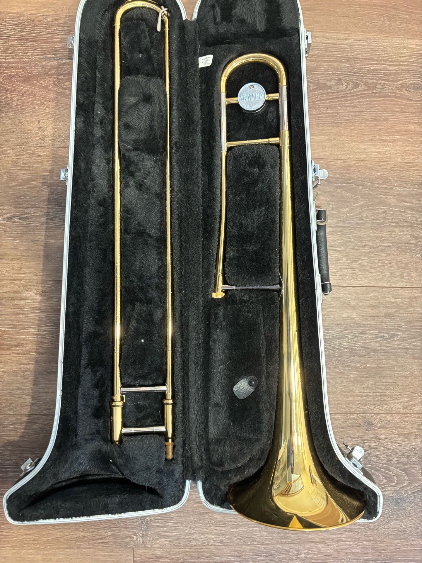 Yamaha trombone.