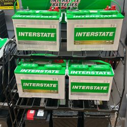 Deep Cycle Interstate’s Batteries- New & Reconditioned 