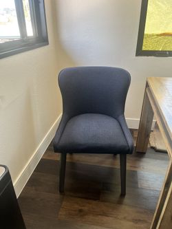 World market 4 Blue Dining Chairs / Price For All 4 